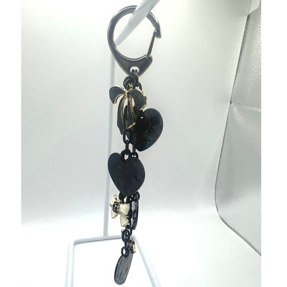 Hearts and Bows bag charm gold tone Brand new
6” jingles charm. Homemade - Picture 2 of 3